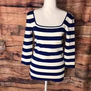 Venini Blue Stripped Top